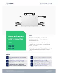 HOYMILES Mikroinvertor HMS 1800-4T 1F 4*600W