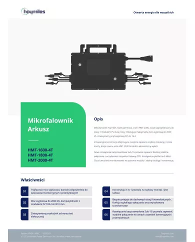 HOYMILES Mikroinverter HMT-1600-4T 3F (4*540W)