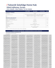 SolarEdge SE10K HOME HUB, HYBRYDOWY 3-fazowy (RWB48BFN4)