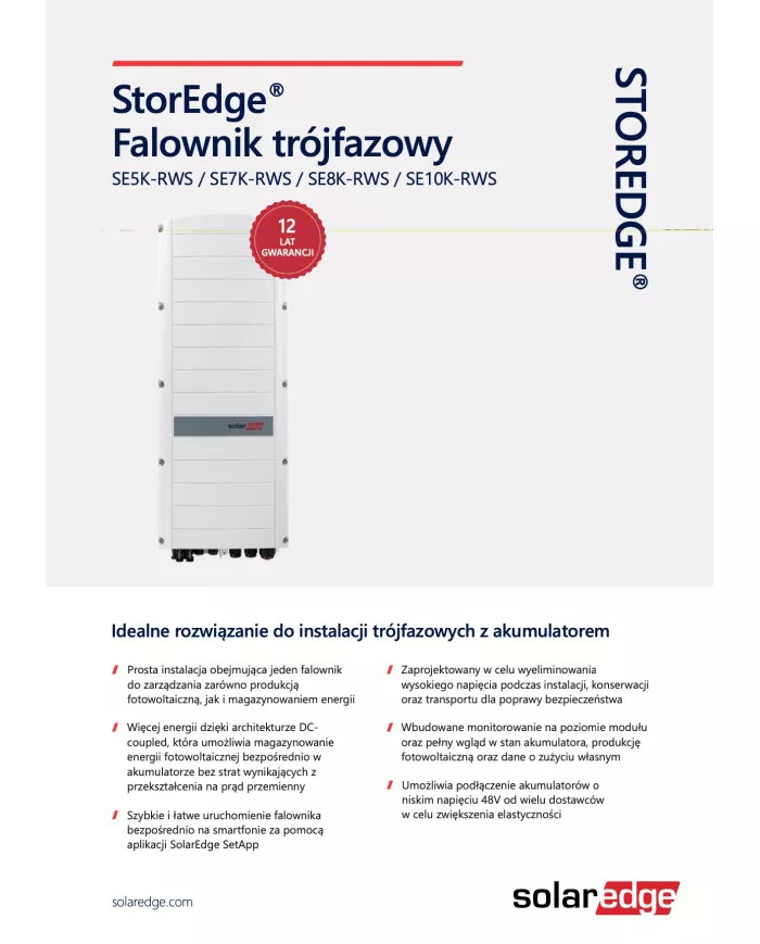 SolarEdge SE8K 8 kW