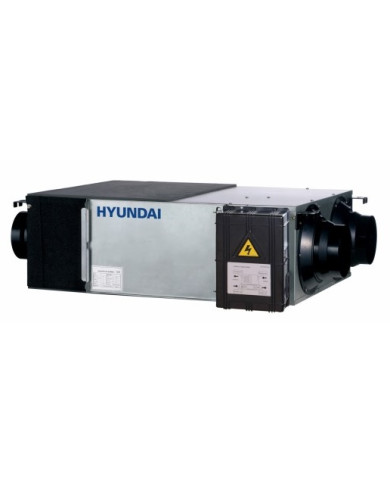 Hyundai Vastavirtainen rekuperaattori HRS-PRO650 — 650 m3/h, by-pass