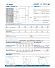 JA SOLAR JAM72S20-HC MONO 465W MR