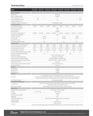 Deye SUN-25K-SG01HP3 25 kW