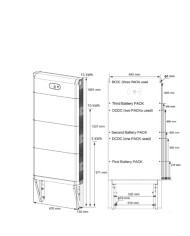 Huawei LUNA2000 WMB_LUNA2000 seinakinnitus – LUNA2000 aku paigaldamiseks