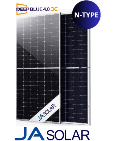 JA SOLAR JAM72D42-620/LB Half-cell Bifacial Double Glass Module (N-Type)