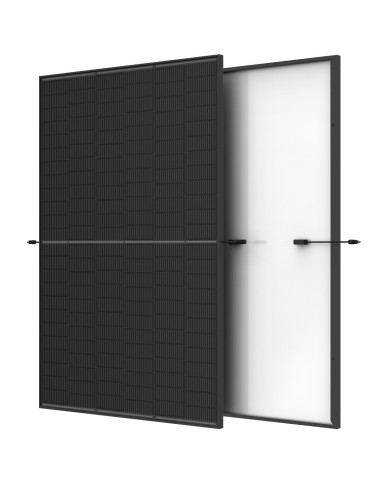 Trina Vertex S+ N-Type Dual Glass 440W - Triple-Cut 1500V All Black