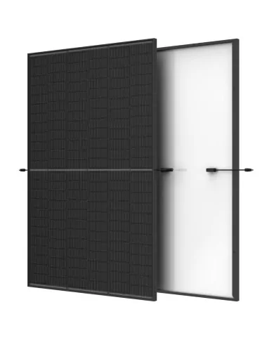 Trina Vertex S+ N-Type Dubbel Glas 440W - Triple-Cut 1500V Volledig Zwart